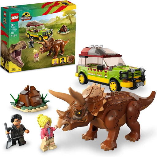 LEGO Jurassic Park: Triceratops Research - JKA Toys