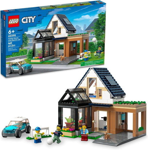 LEGO City Family House and Electric Car - JKA Toys