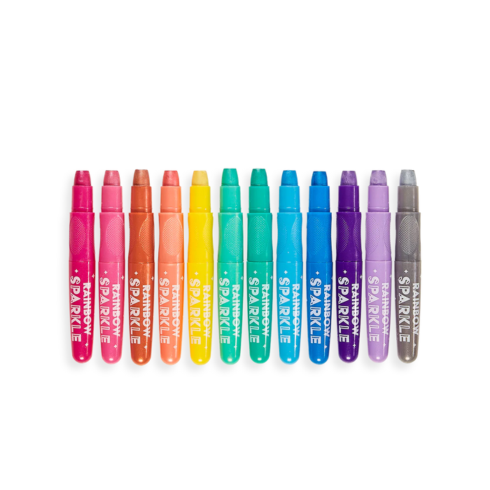 Rainbow Sparkle Watercolor Gel Crayons - JKA Toys