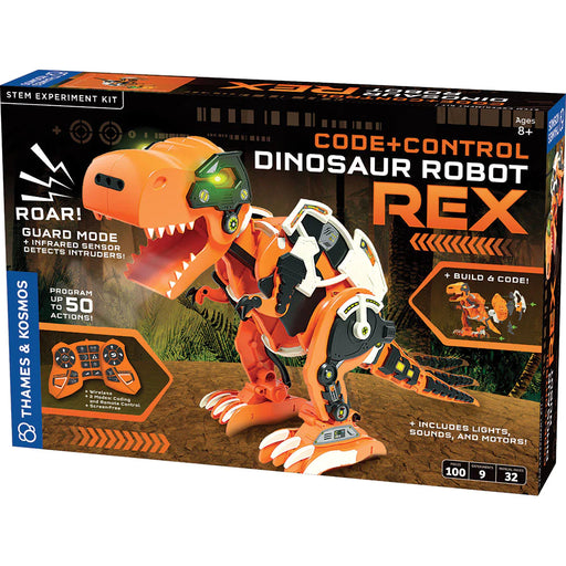 Code + Control Dinosaur Robot Rex - JKA Toys