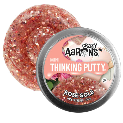Rose Gold Mini Thinking Putty - JKA Toys