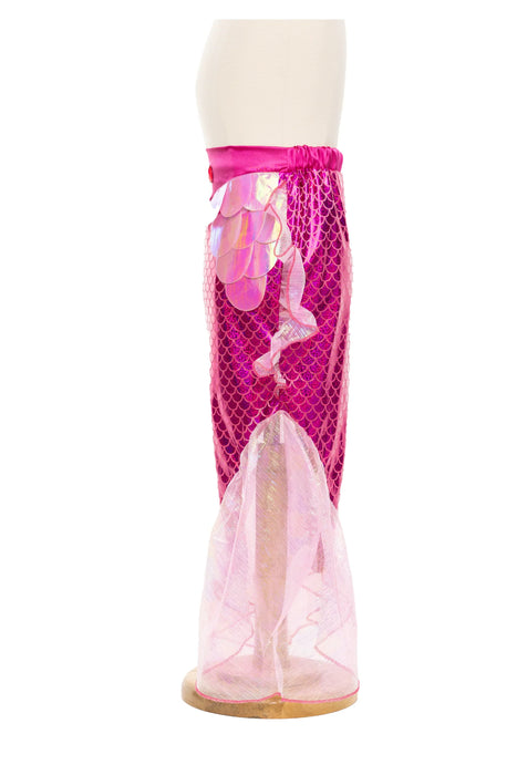 Mermaid Glimmer Skirt w/Tiara, Pink, Size 5-6 - JKA Toys