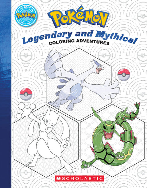 Pokémon Legendary and Mythical Coloring Adventures - JKA Toys
