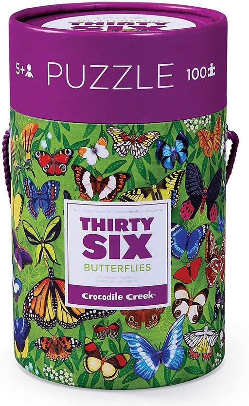 100 Piece Butterfly World Puzzle - JKA Toys