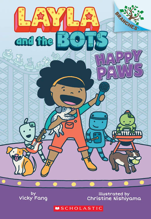 Layla and the Bots: Happy Paws Softcover Book - JKA Toys