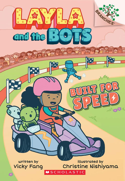 Layla and the Bots #2 - Built For Speed Softcover Book - JKA Toys
