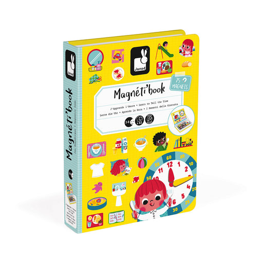 Learn To Tell The Time Magneti' Book - JKA Toys