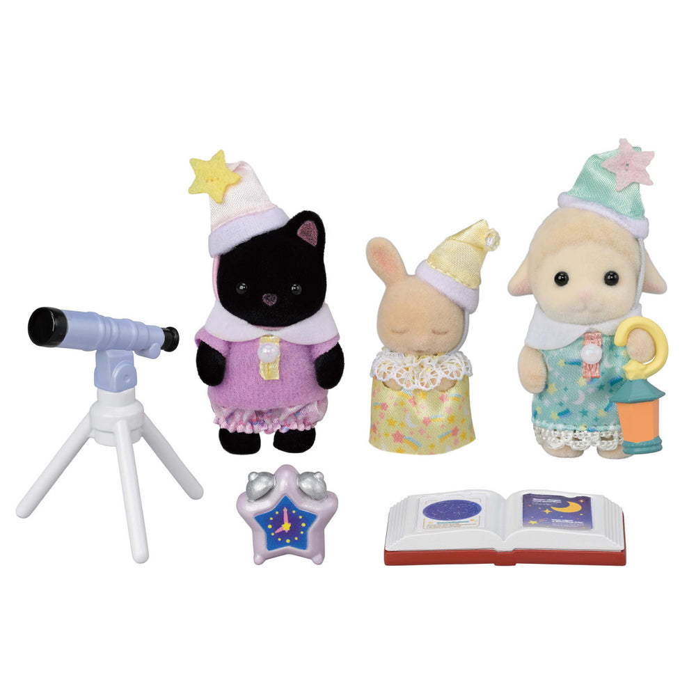 Calico Critters Nursery Friends - Sleepover Party Trio - JKA Toys