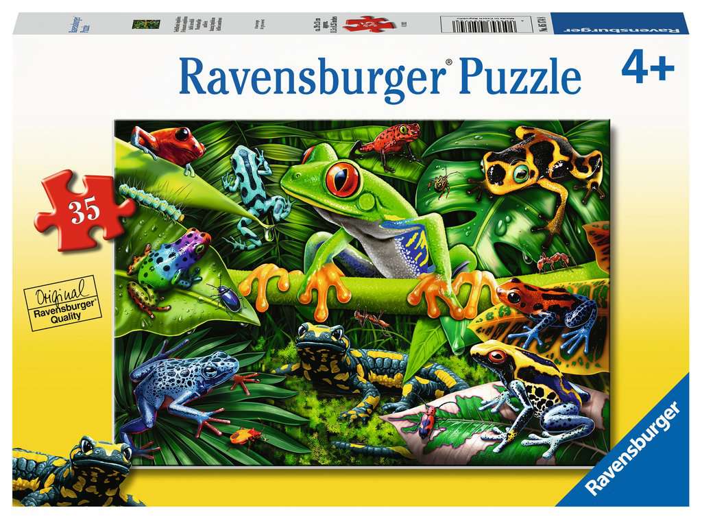 35 Piece Amazing Amphibians Puzzle - JKA Toys