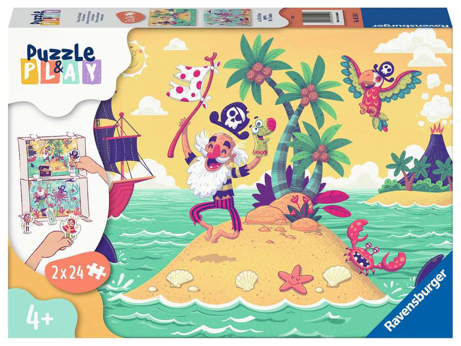 Puzzle & Play: Pirate Adventure - JKA Toys