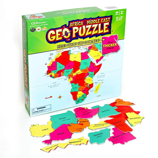 GeoPuzzle Africa and the Middle East - JKA Toys