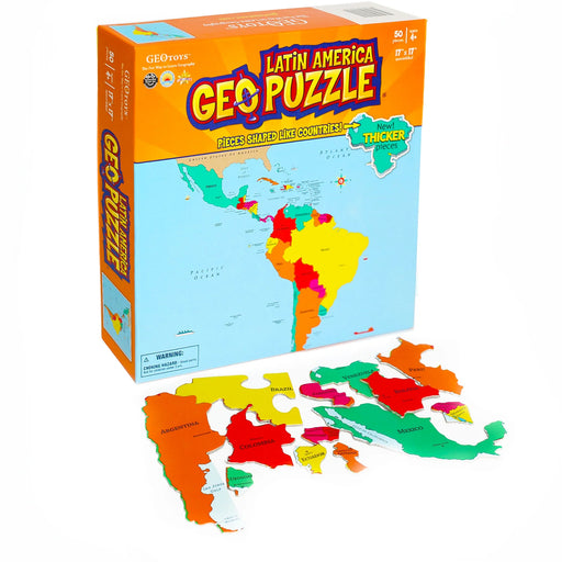 GeoPuzzle Latin America - JKA Toys