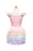 Rainbow Tutu Ruffle Dress, Size 5-6 - JKA Toys