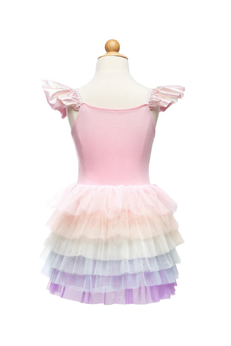 Rainbow Tutu Ruffle Dress, Size 5-6 - JKA Toys