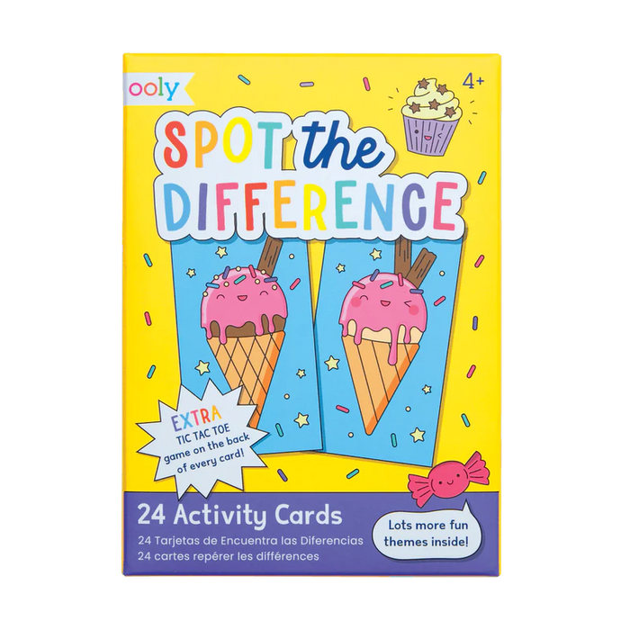 Spot The Difference Activity Cards - JKA Toys