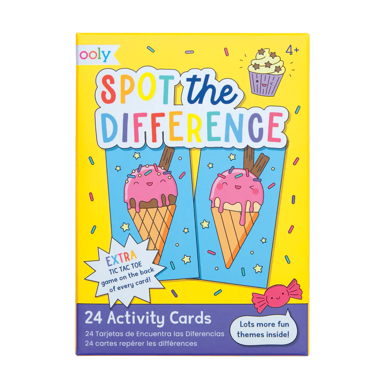 Spot The Difference Activity Cards - JKA Toys