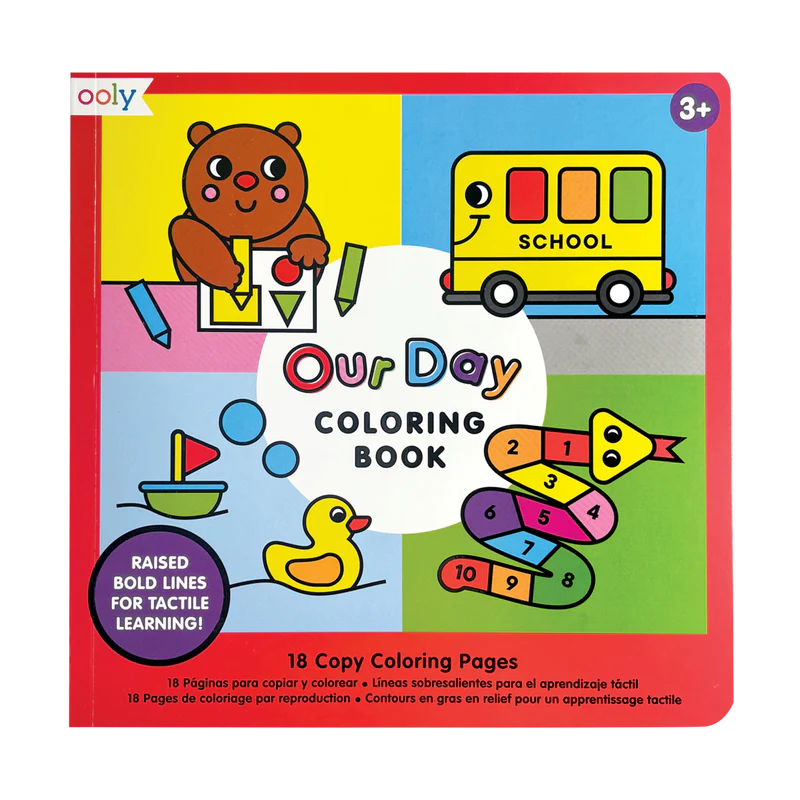 Our Day Copy Coloring Book - JKA Toys