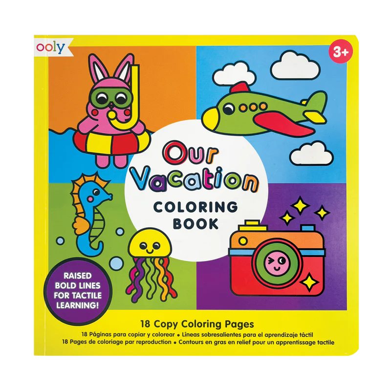 Our Vacation Copy Coloring Book — JKA Toys