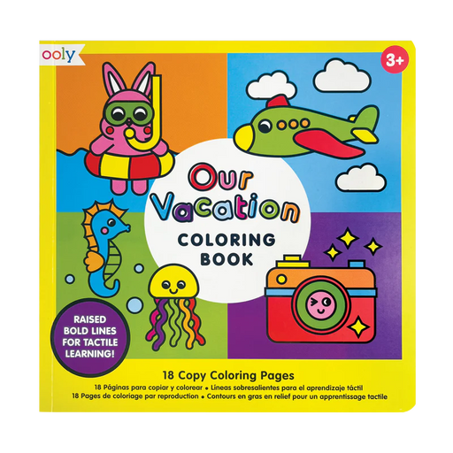 Our Vacation Copy Coloring Book - JKA Toys