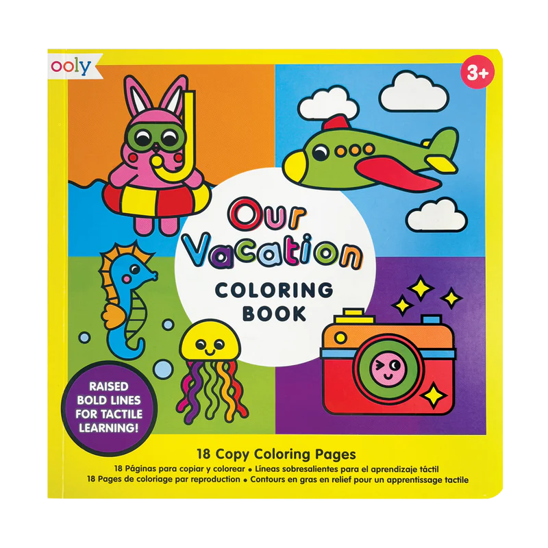 Our Vacation Copy Coloring Book - JKA Toys
