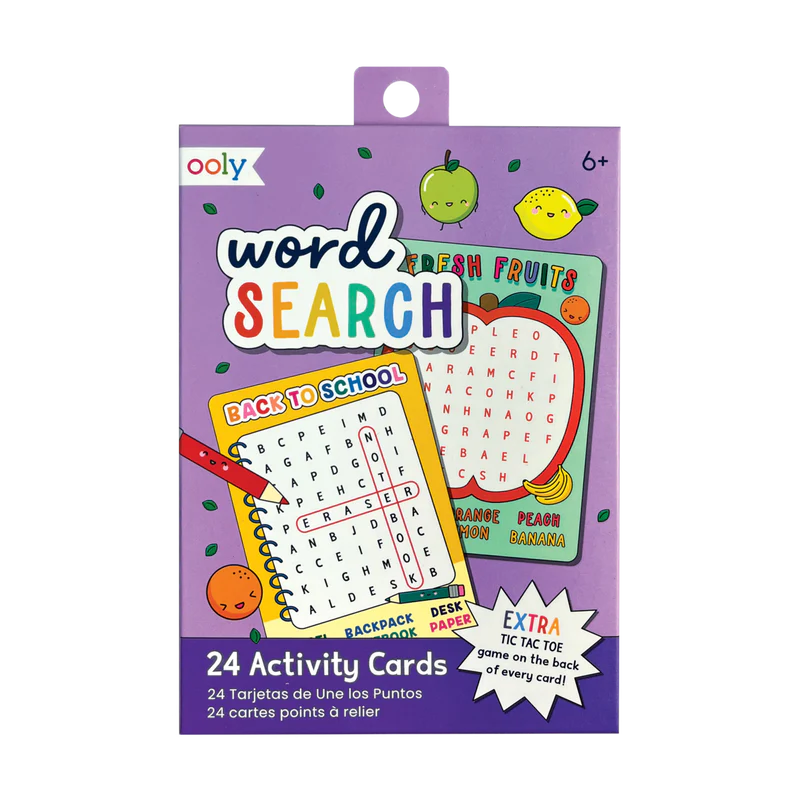 Word Search Activity Cards - JKA Toys