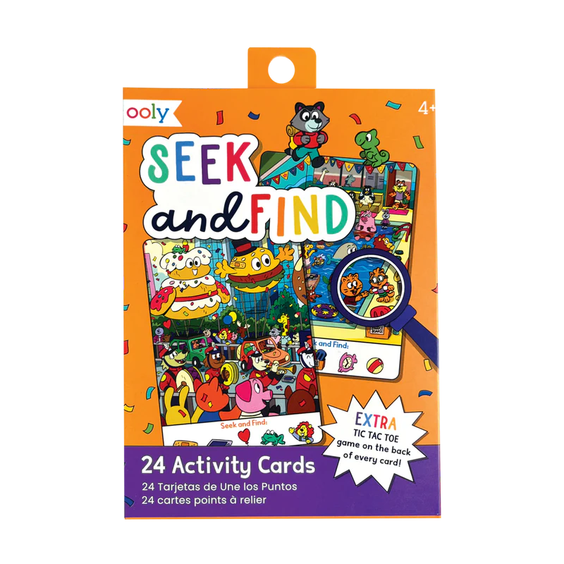 Seek And Find Activity Cards - JKA Toys