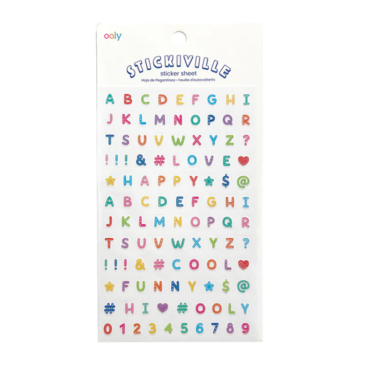 Alphabet Stickers - JKA Toys