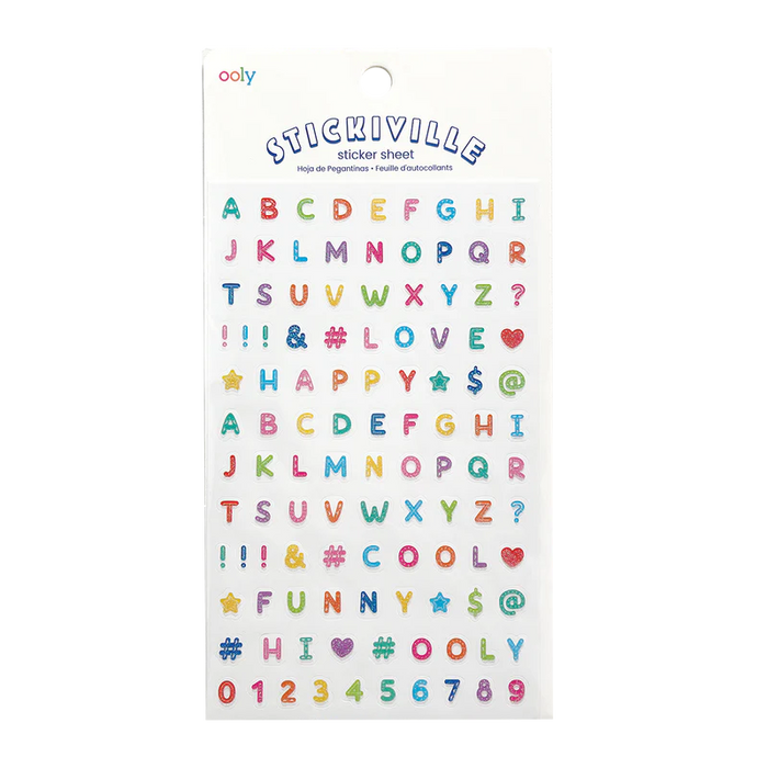 Alphabet Stickers - JKA Toys