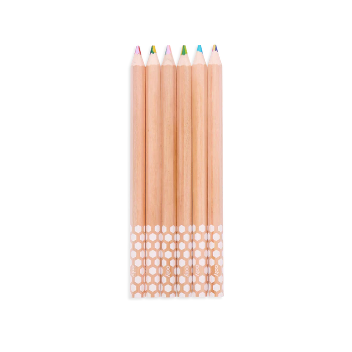 Kaleidoscope Multi-Colored Chunky Pencils - JKA Toys