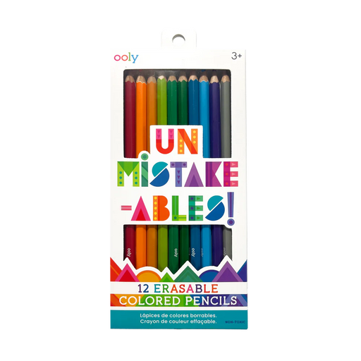 Un-Mistake-Ables! Erasable Colored Pencils - JKA Toys