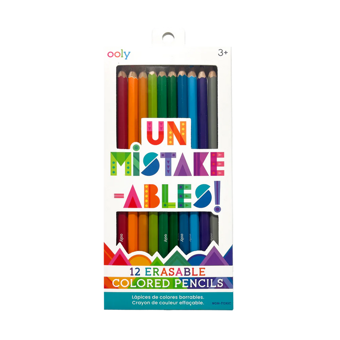 Un-Mistake-Ables! Erasable Colored Pencils - JKA Toys