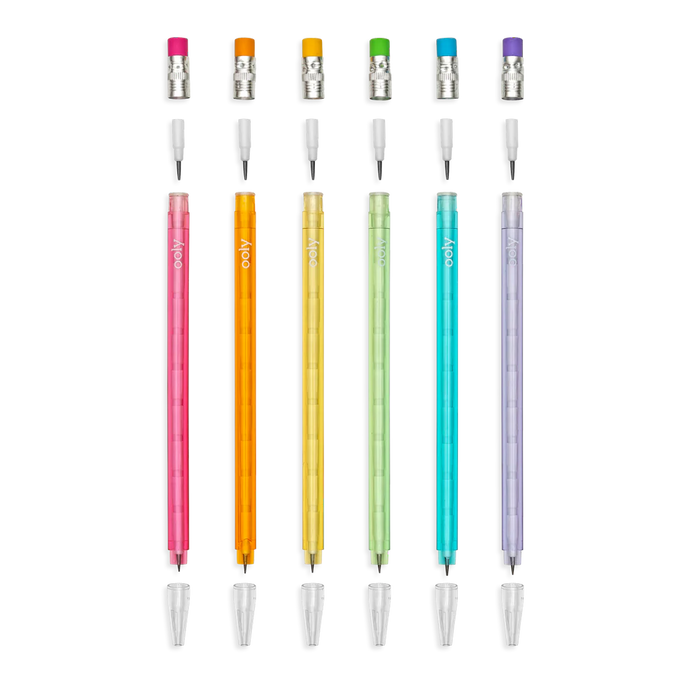 Stay Sharp Graphite Pencils - Set of 6 - JKA Toys