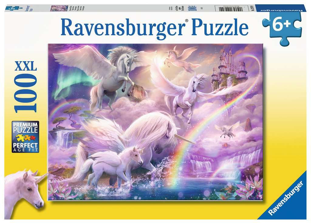 Pegasus Unicorns 100PC Puzzle - JKA Toys