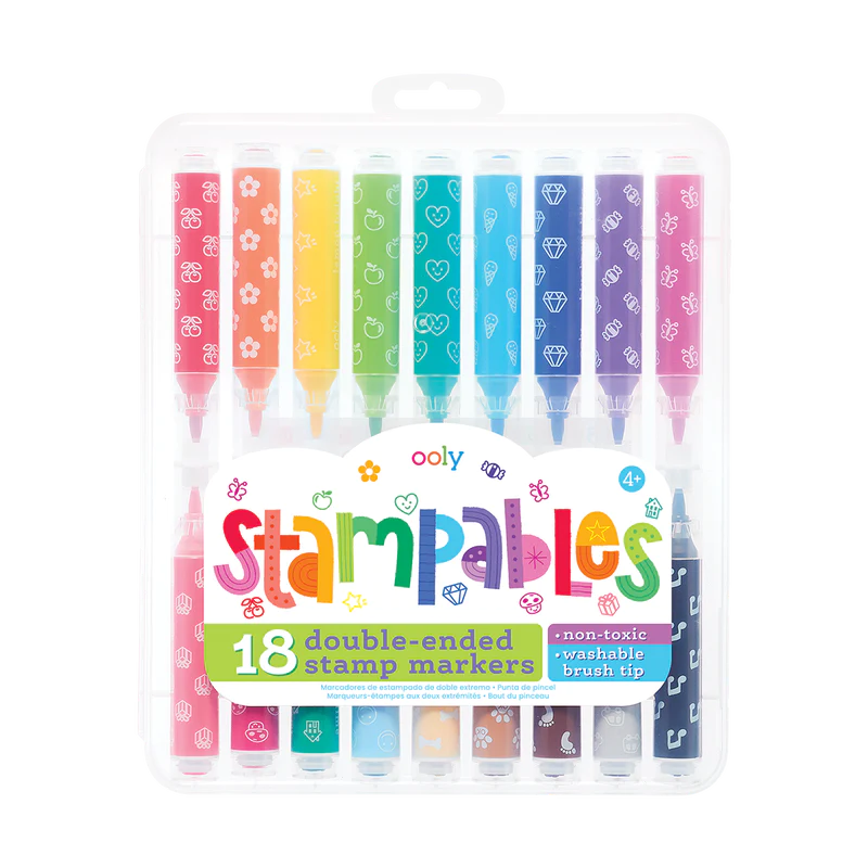 Stampables Double-Ended Stamp Markers - JKA Toys