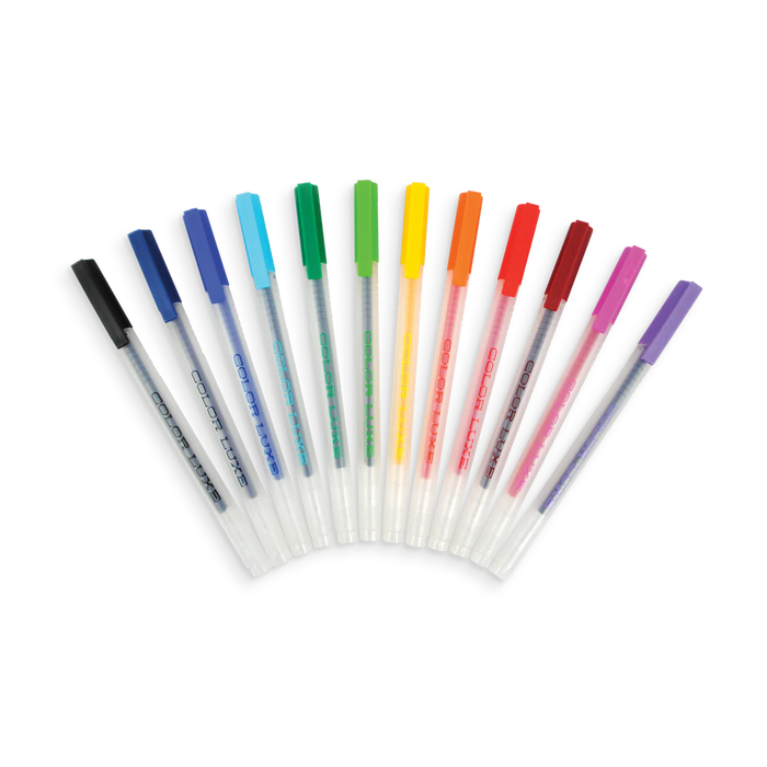 Color Luxe Fine Tip Gel Pens - JKA Toys