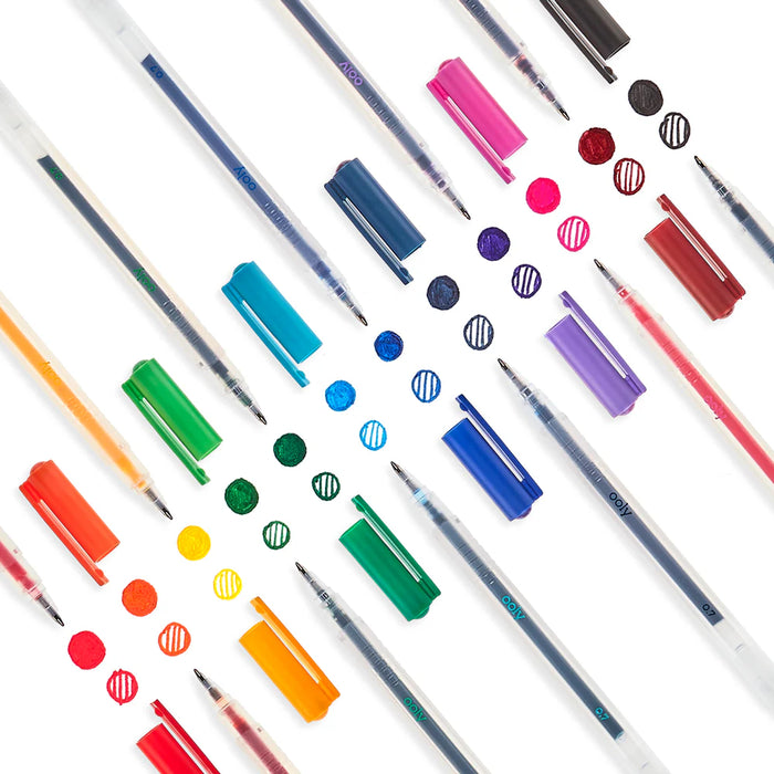 Color Luxe Fine Tip Gel Pens - JKA Toys