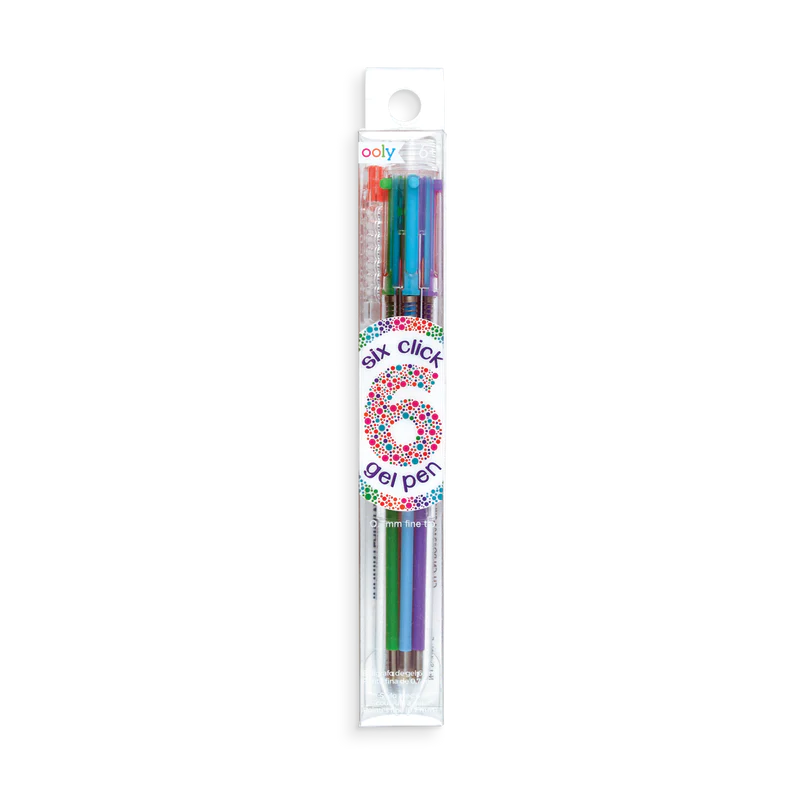 Six Click Gel Pen - JKA Toys