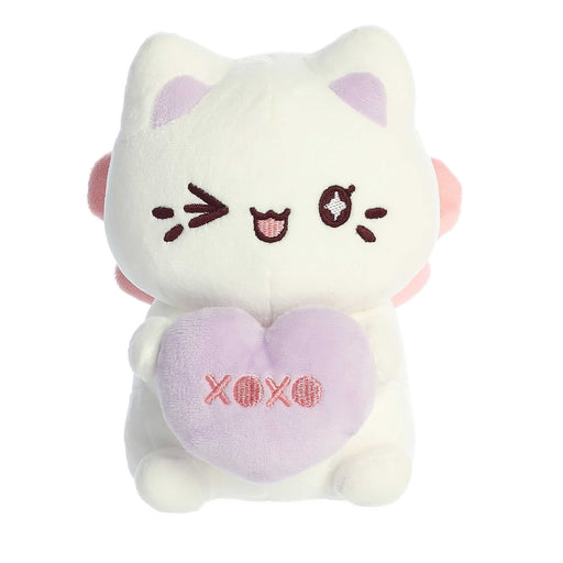 Candy Heart Standing Meowchi White