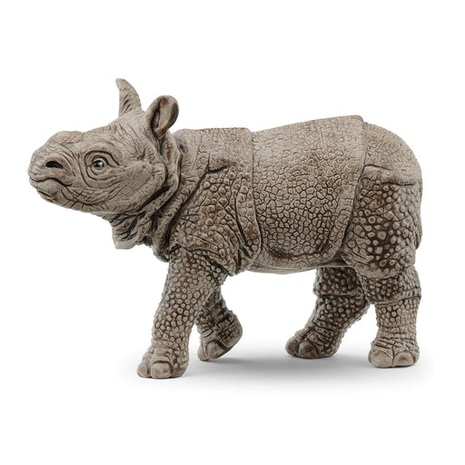 Indian Rhinoceros Baby Figure - JKA Toys