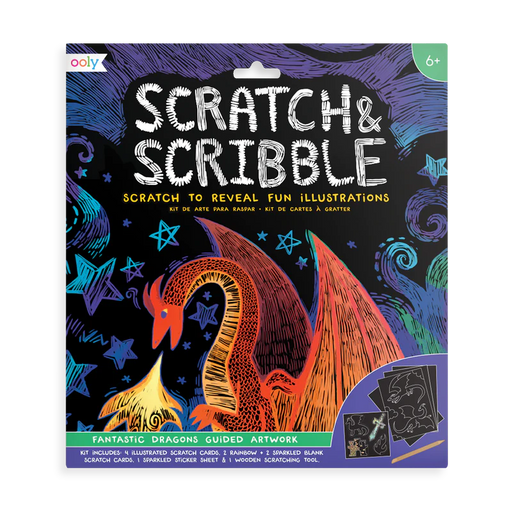 Scratch & Scribble Fantastic Dragons - JKA Toys