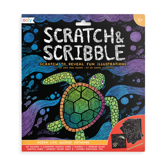 Scratch And Scribble- Ocean - JKA Toys