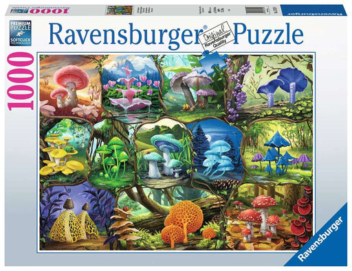 1000 Piece Beautiful Mushrooms Puzzle - JKA Toys