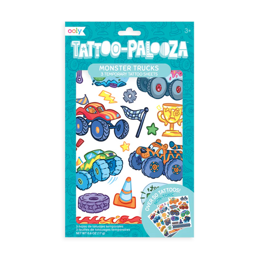 Tattoo-Palooza Monster Trucks - JKA Toys