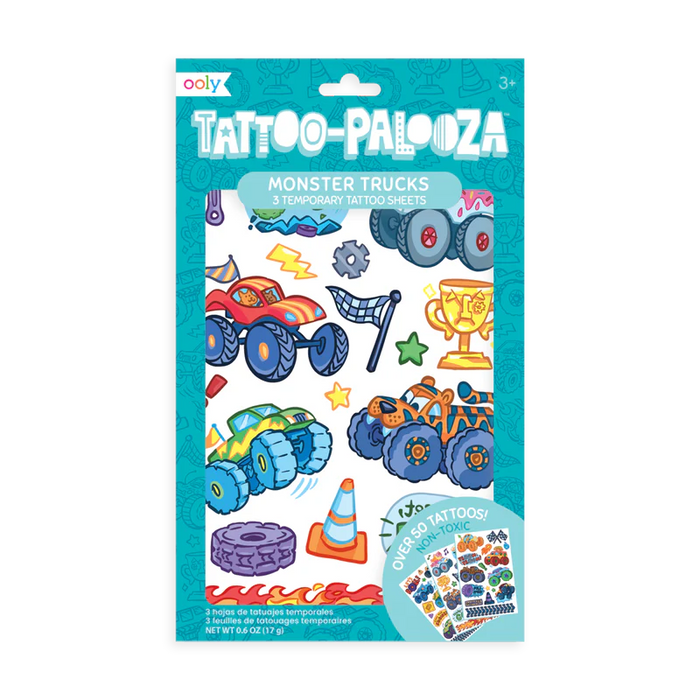 Tattoo-Palooza Monster Trucks - JKA Toys
