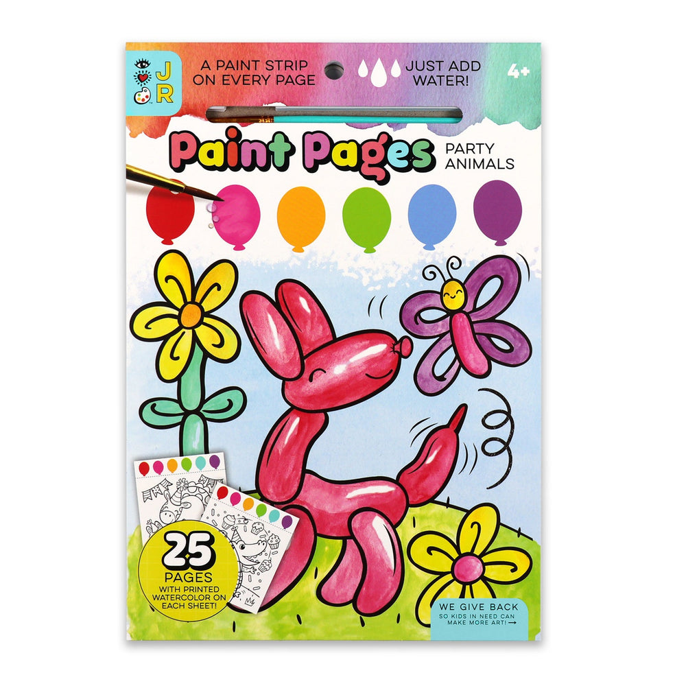 Party Animals Paint Pages - JKA Toys