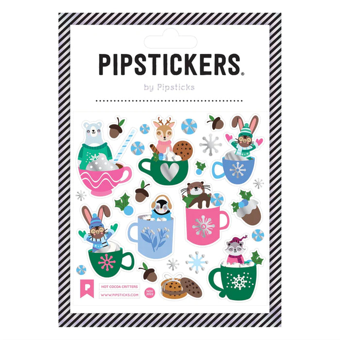 Hot Cocoa Critters Stickers - JKA Toys