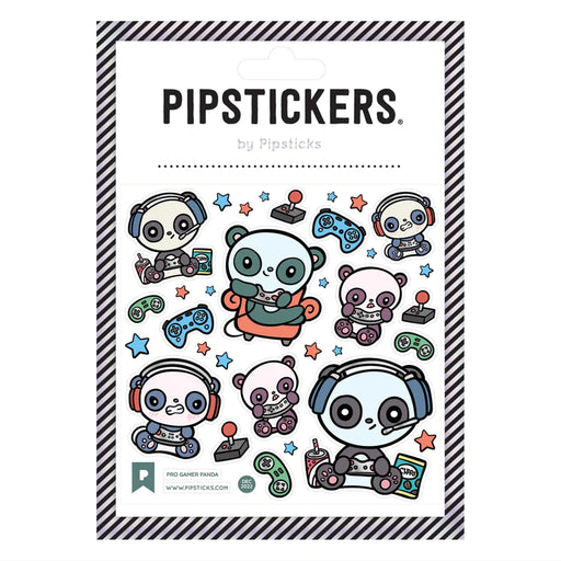 Pro Gamer Panda Stickers - JKA Toys