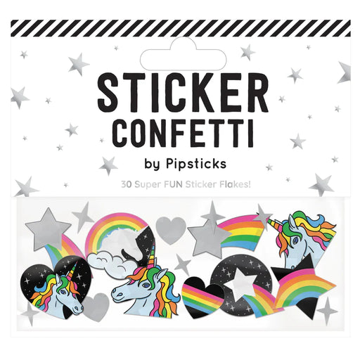 Stellar Unicorns Sticker Confetti - JKA Toys
