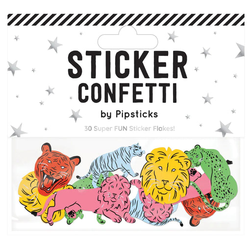 Wild Cats Sticker Confetti - JKA Toys