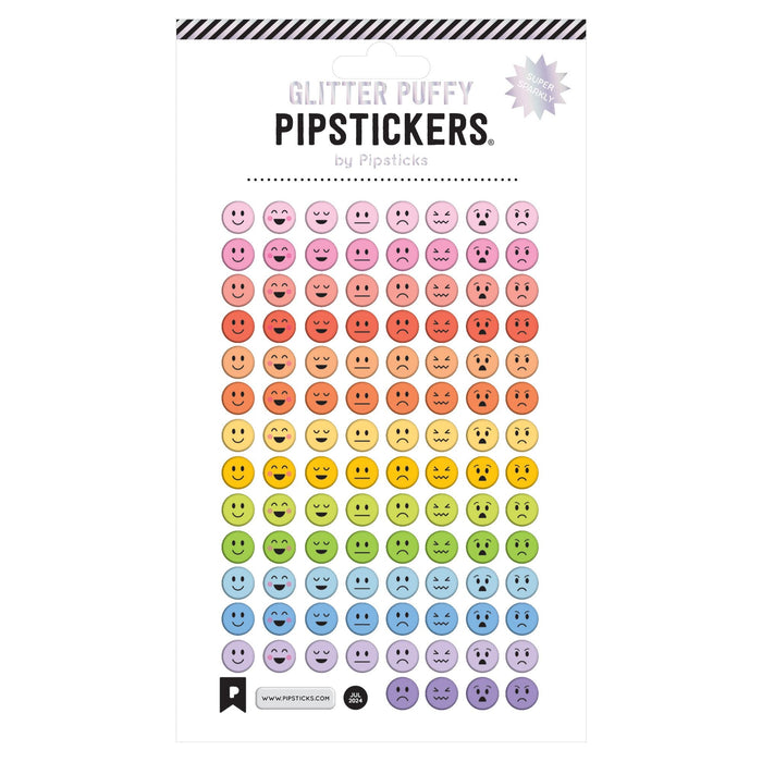 Puffy Emoji Rainbow Stickers - JKA Toys